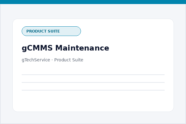 CMMS Preview